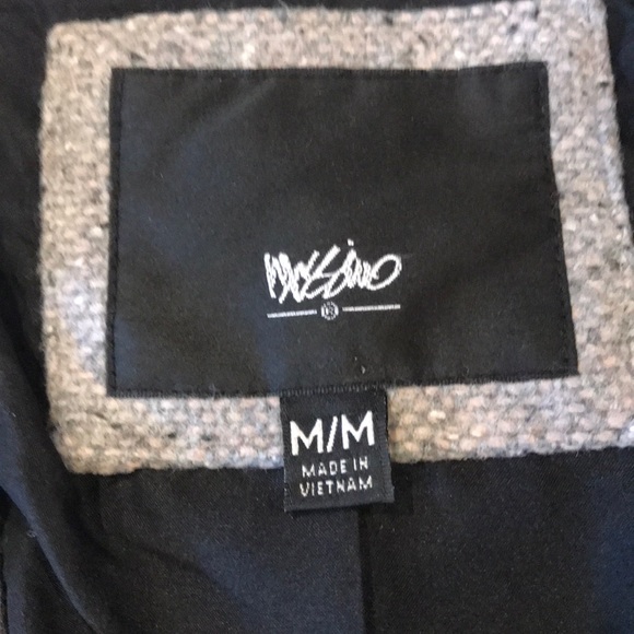 Tweed Moto Jacket 90’s Blazer - Picture 2 of 4